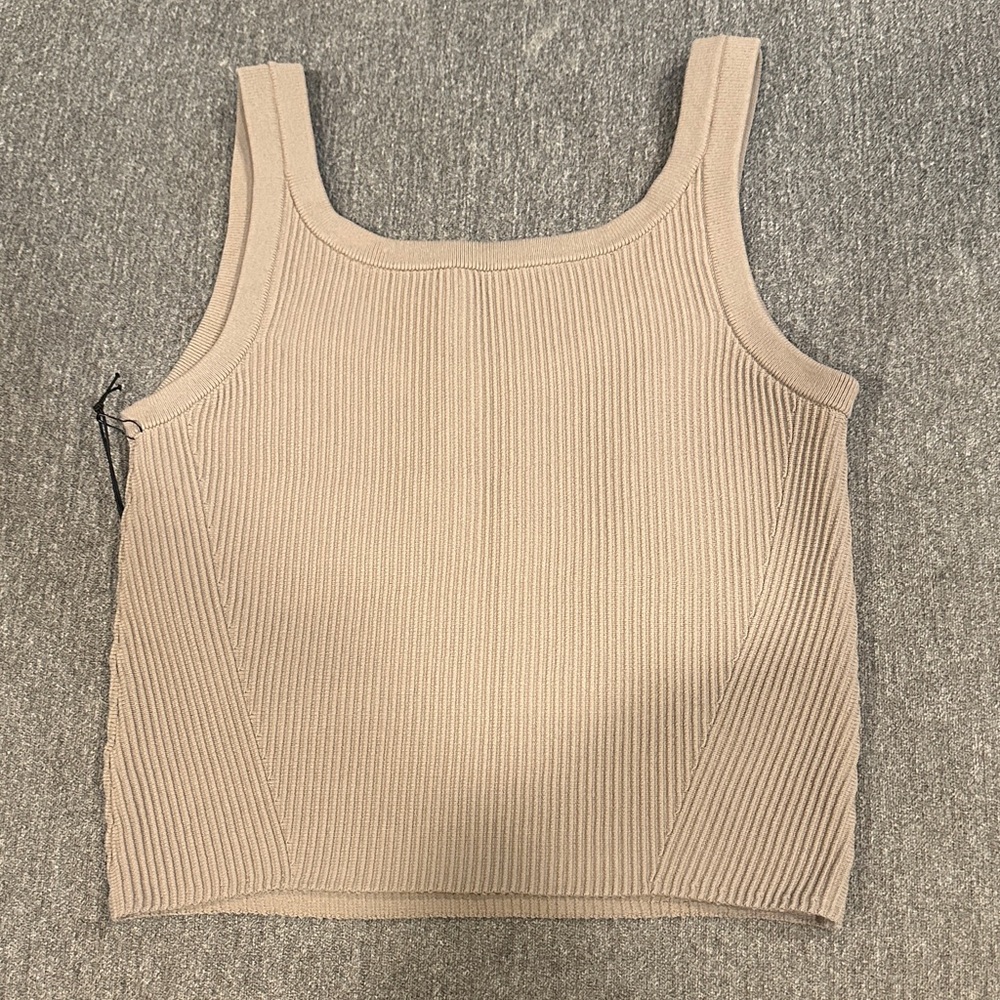Cuts Stone Ribbed Tank Top - Picture 6 of 7
